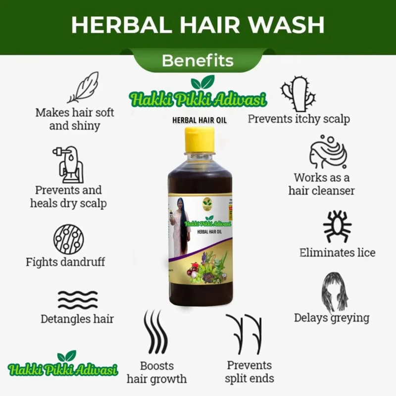 🌿 Adivasi Herbal Hair Oil 🌿 - Image 2