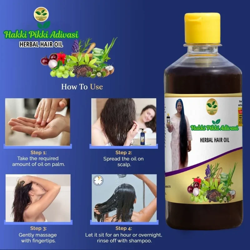 🌿 Adivasi Herbal Hair Oil 🌿 - Image 8